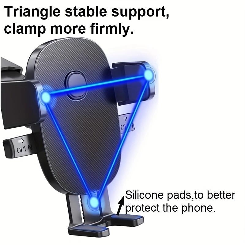 Support de téléphone de voiture universel amélioré : rotation à 360°, serrage automatique, support mains libres pour tous les smartphones de 2025 ? $12.99 –P4