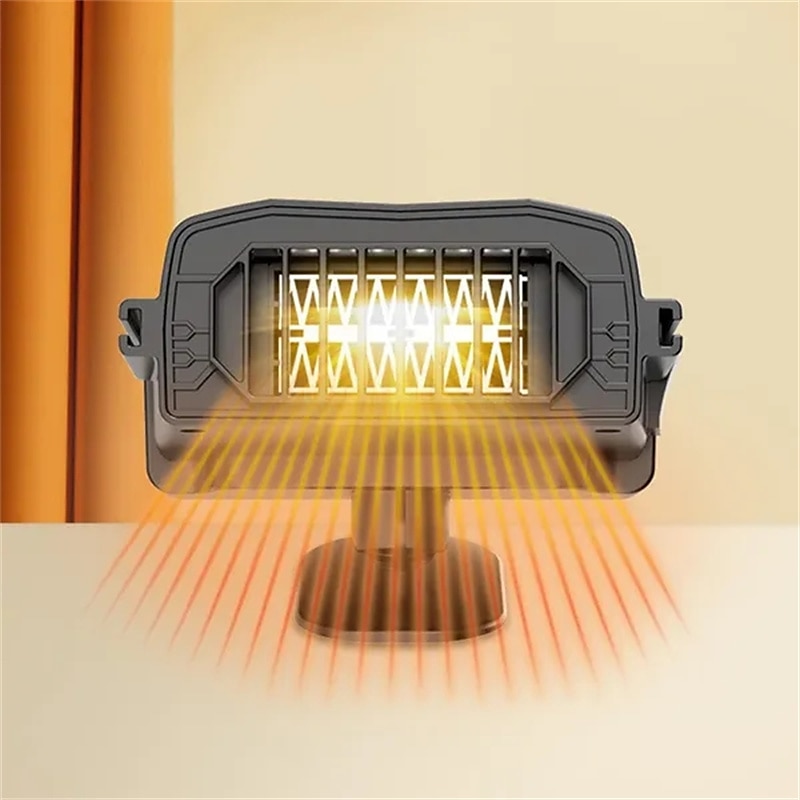 2025年 12v ポータブル車のファンヒーター自動ヒーターデフロスターデミスター多目的急速加熱自動加熱機自動車電気アクセサリー  コレクション – $25.99 –P4