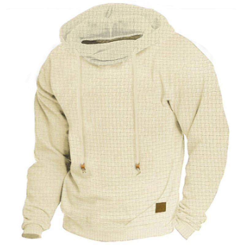 Homens Moletom Preto Branco Verde Tropa Vermelho Azul Marinha Com Capuz Tecido Desportos e Ar livre Diário Esportes Designer Básico Casual Primavera & Outono Roupa Moletons Moletons Manga Longa de 2025 por $26.99 -P4