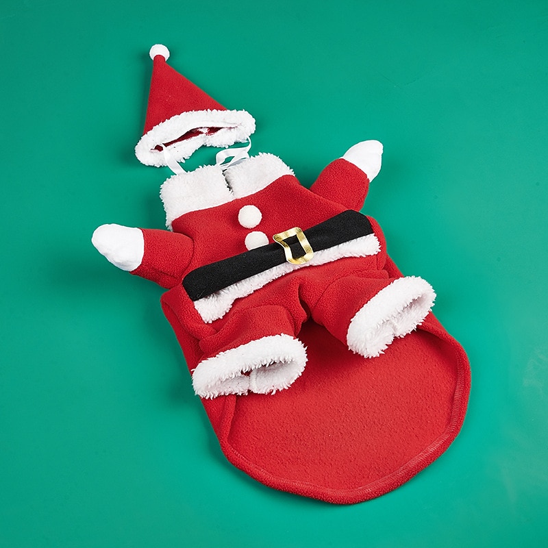 Prodotti per cani Prodotti per gatti Costume di Natale Abito natalizio Di tendenza stile sveglio Inverno Morbido Lavabile Comodo Natale Esterno Casual / quotidiano Festival Bichon Frise Barboncino del 2025 a $13.99 –P5