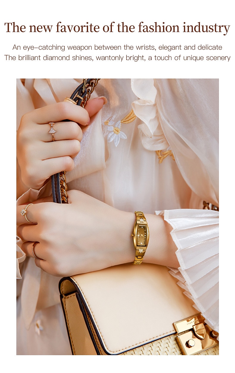 OLEVS Mother's Day Gift for Women Quartz Watch Creative Minimalist Fashion Casual Waterproof Decoration Stainless Steel Strap Watch 2026 - $68.99 –P5