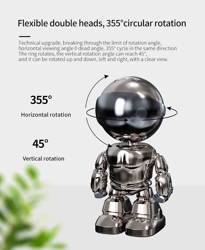 IP Camera 1080P Mini Wireless Motion Detection Remote Access IR-cut Indoor Support 128 GB 2025 - $73.99 –P7