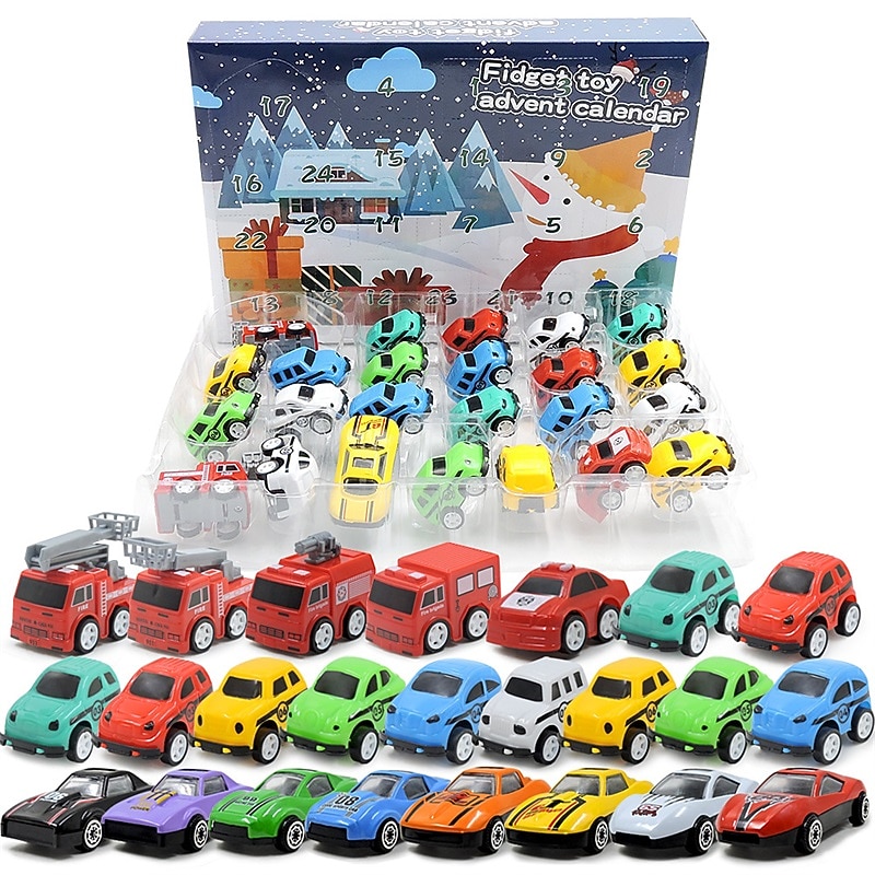 Christmas Advent Calendar Blind Box,Christmas Blind Box Children's Party Gift Decompression DIY Hand Tear Countdown Calendar Blind Box Christmas Toys for Christmas Gifts 2025 - $23.99 –P12