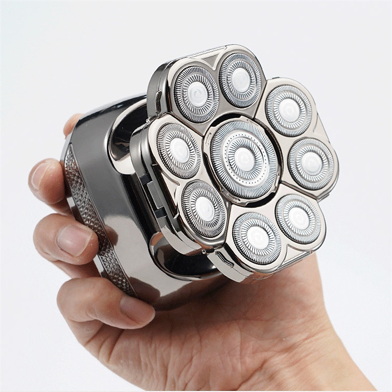 rasoio elettrico da uomo rasoio con testina staccabile rasoio impermeabile tagliacapelli ad aspirazione magnetica trimmer per naso del 2025 a $63.99 –P2