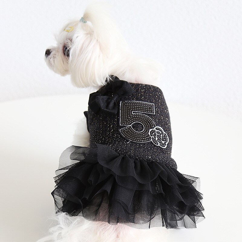 Câini Pisici Rochii Modă Petrecere Iarnă Απαλό Lavabil Comfortabil În aer liber Gril pe Kamado  Îmbrăcăminte pentru câini for Bichon Frise Pudel Pomeran un Animalut Fluture 2025 - $29.99 –P4