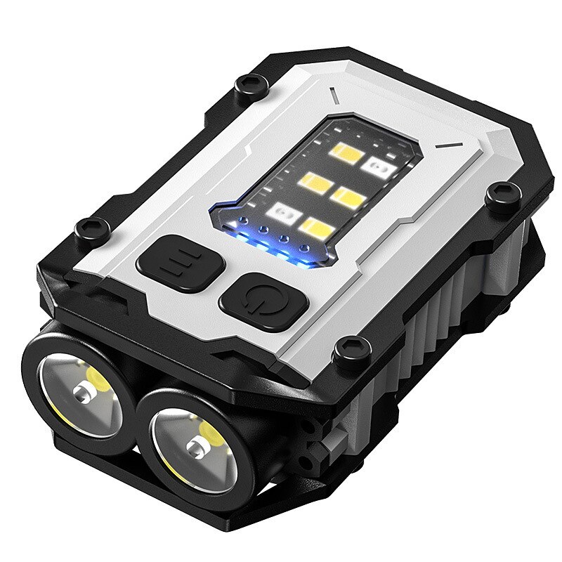 Mini lampe de poche portable avec porte-clés, lampe de camping rechargeable par usb de type c, aimant edc, batterie intégrée de 2025 ? $14.49 –P2