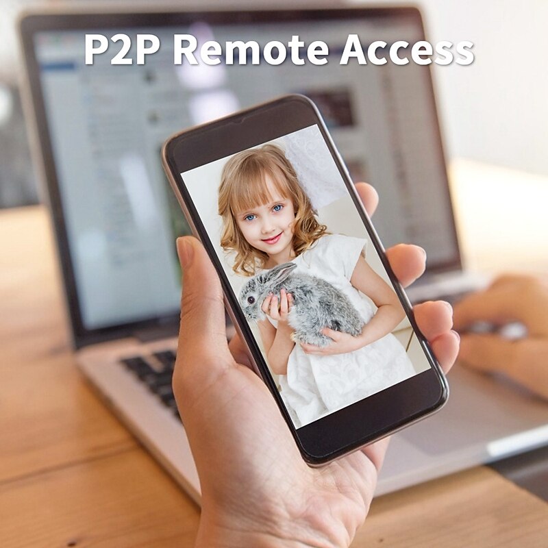 IP Camera 2MP Bulb WIFI Motion Detection Remote Access IR-cut Indoor Support 128 GB 2025 - $44.99 –P11