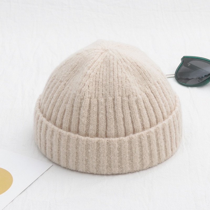 Hombre Sombrero de Beanie Gorro de pescador Gorro de arrastre Gorra de reloj Gorros Amarillo Claro Negro Algodón Deportes Viaje Enrollar el borde Exterior Vacaciones Plano Resistente al Viento 2025 - $11.49 –P8