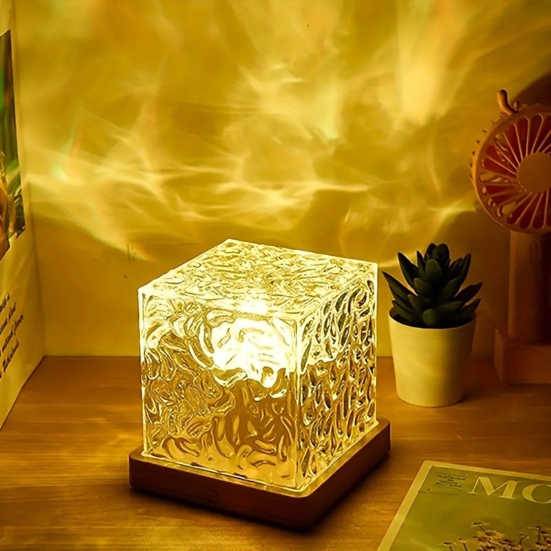 Lampe de Table Décorative Artistique Batterie Li intégrée Pour Chambre à coucher ABS Transparent de 2025 ? $35.99 –P2