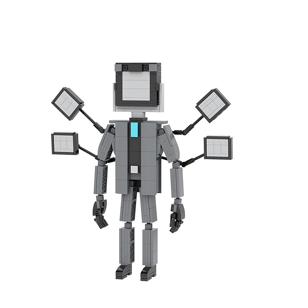 skibidi toaletă super titan sound man building set blocuri de construcție drăguțe creative pentru copii truse cadouri pentru copii (415 buc) pentru cadouri de Crăciun 2025 - $25.99 –P11