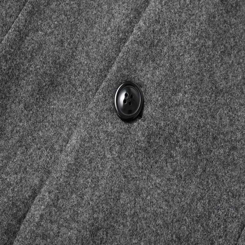 Herr Vinterkappa Rock Trenchcoat Företag Dagliga kläder Vinter POLY Håller värmen Utomhus Ytterkläder Kläder Mode Uppvärmning Solid färg Ficka Kinakrage Enkelknäppt med Två Knapphål 2025 - $61.99 –P4