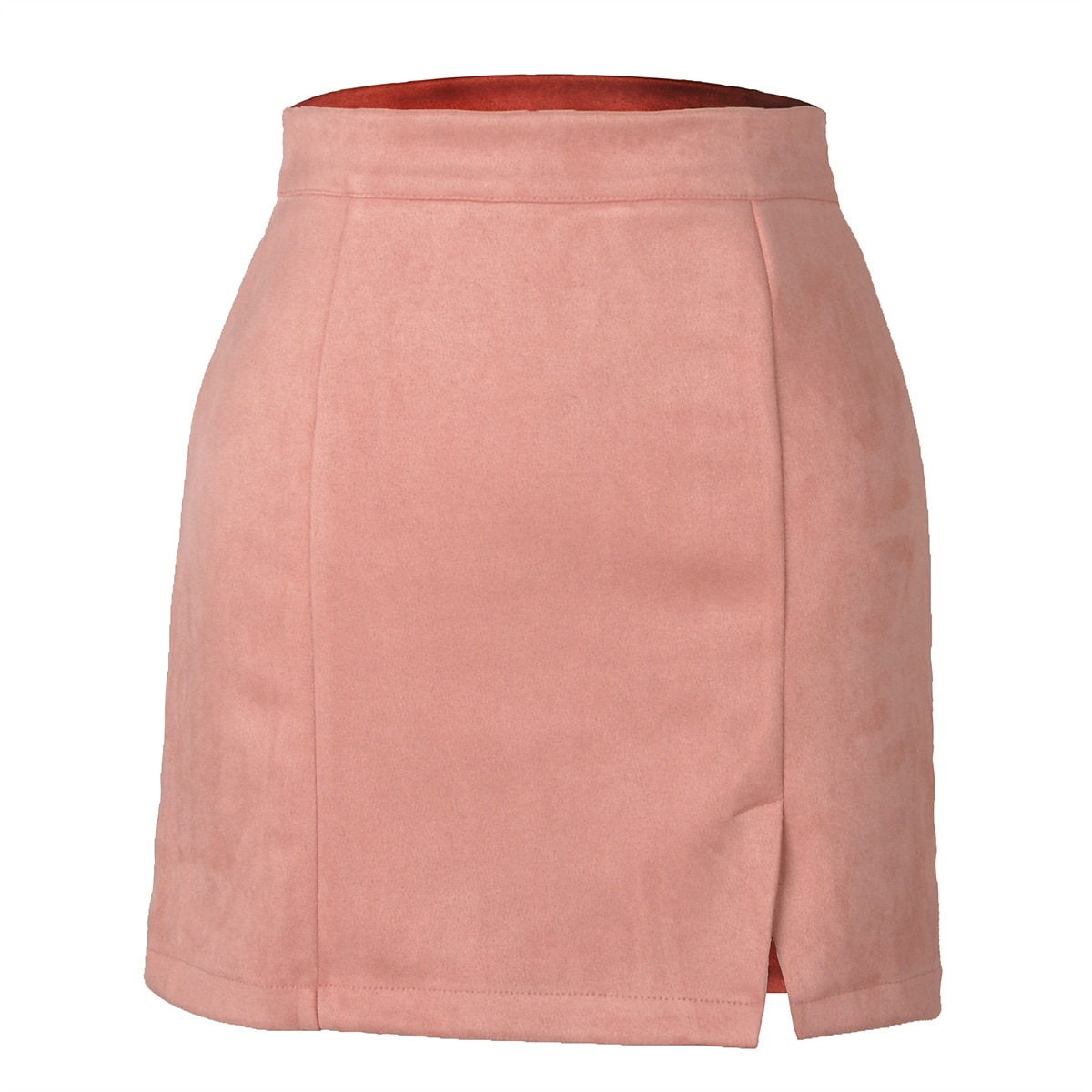 Női Szoknya Bodycon Divat Szexi Mini Magas derék Szoknyák Egyszínű Töredezett végű Vakáció Utca Bor Fekete Arcpír rózsaszín Barna Tél Kecskebőr 2025 - $25.99 –P5