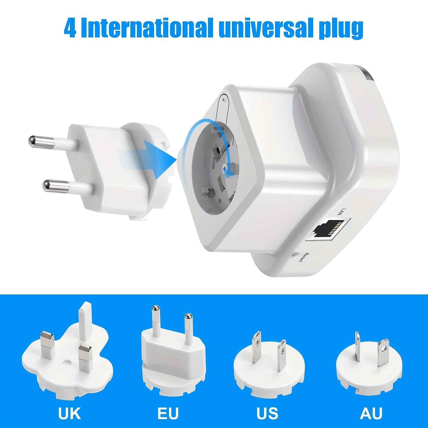 300Mbps WiFi Repeater WiFi Extender Amplifier WiFi Booster Wi Fi Signal 802.11N Long Range Wireless Wi-Fi Repeater Access Point 2025 - $29.99 –P8