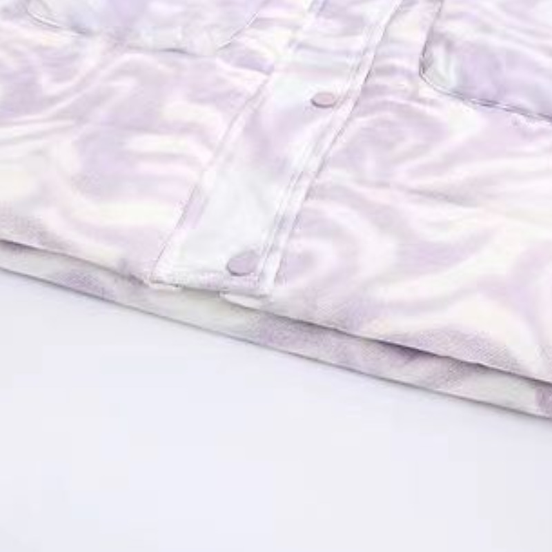 Barn Flickor Ner Pufferjacka för barn Aktiv Dragkedja Skola Täcka Ytterkläder 4-13 år Vinter Leopardlila leopardmönstrat*grönt Leopardmönstrat*rosa 2025 - $49.99 –P21