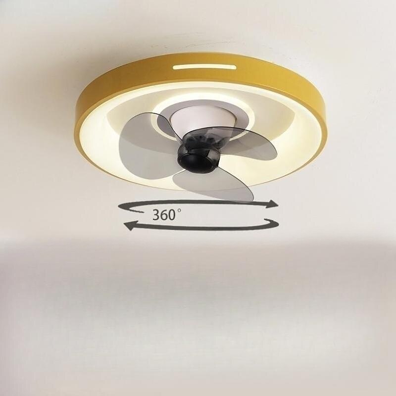 Deckenventilator mit Licht, dimmbar, 48 cm, Macaron, mehrfarbig, 360-Grad-Kopfschütteln, 6 Windgeschwindigkeiten, moderner Deckenventilator für Schlafzimmer, Wohnzimmer, ca & Fernbedienung 110-240V 2025 - $331.09 –P17