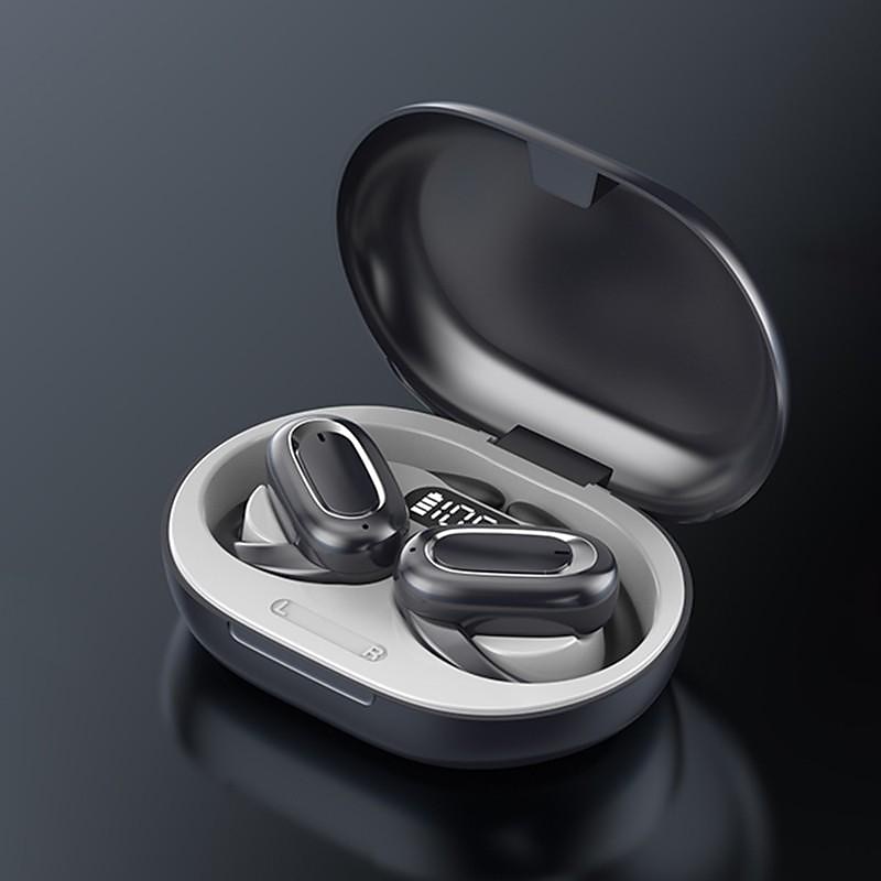 Auriculares inalámbricos bluetooth ows, auriculares deportivos con gancho para la oreja, control táctil, auriculares con estuche de carga 2025 - $23.99 –P1
