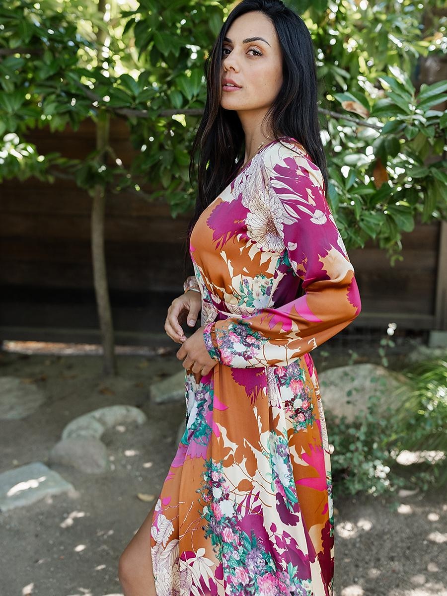 blommig maxiklänning med spets 2026 - ₩159154 –P4