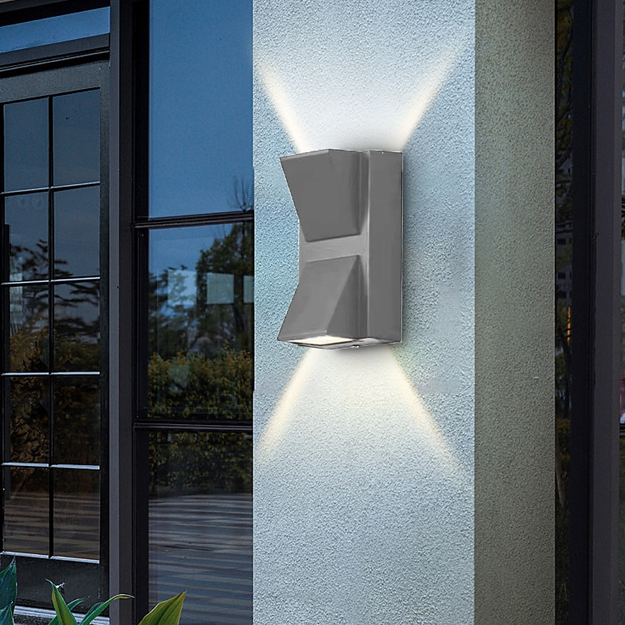 Al Aire Libre LED Moderno Iluminación para pared exterior Baño Al Aire Libre aluminio Luz de pared IP65 85-265V 3 W 2025 - $14.99 -P4
