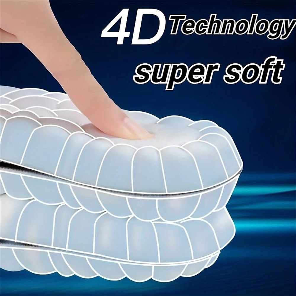 1 Pair 4D Massage Insoles Super Soft Sports Shoes Insole For Feet Running Baskets Shoe Sole Arch Support Orthopedic Inserts Unisex 2026 - $6.49 –P4