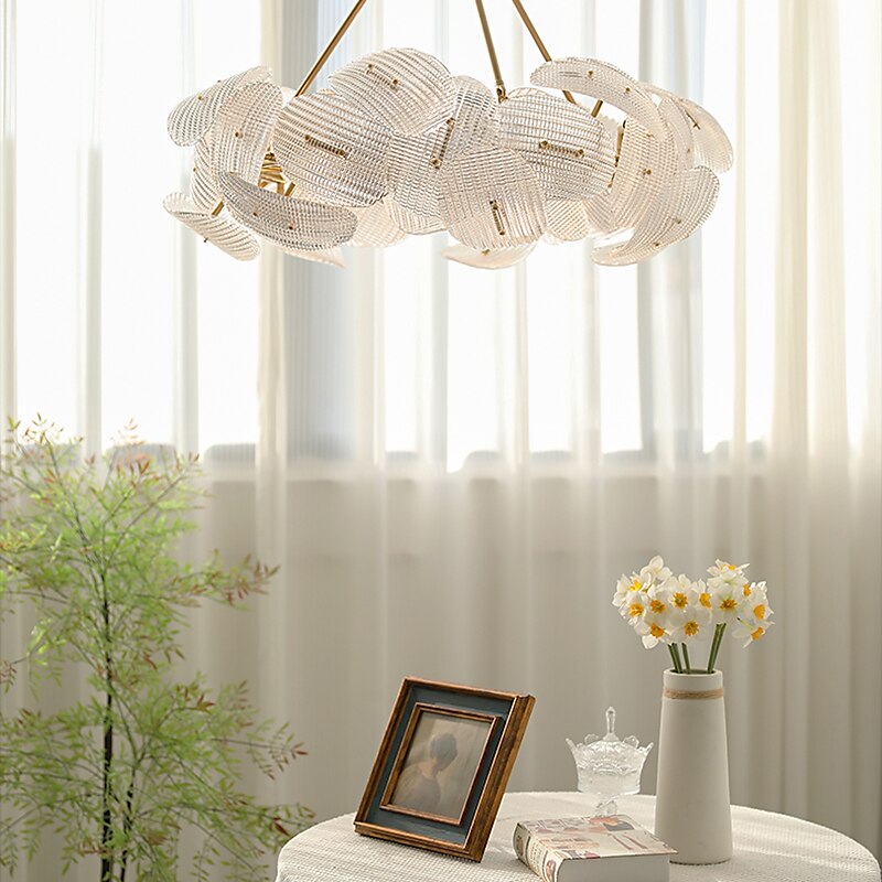 LED Pendant Light 10 Lights 60/80/83cm Cluster Design Sputnik Design Chandeliers for Dining Room Bedroom Pendant Lamps 110-240V 2025 - $1135.09 –P1