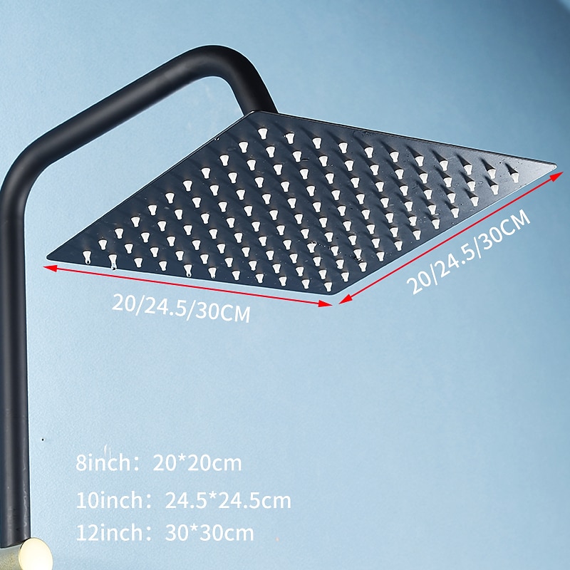 Rainfall Shower Head, Contemporary Luxury Rain Shower in Painted Finishes 2026 - $43.99 –P13