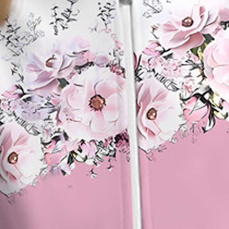 Da ragazza 3D Floreale Felpa con cappuccio Cappotto Soprabiti Rosa Manica lunga Stampa 3D Autunno Inverno Attivo Di tendenza stile sveglio Bambino 3-12 anni Esterno Informale Giornaliero Standard del 2025 a $18.49 –P7