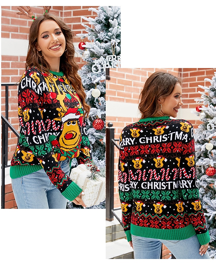 Anime Biskop Ful jultröja Pullover Jumper Snögubbe Rolig för Dam Vuxna 3D-utskrift för Jul Karnival Nyår Fest Ledigt / vardag 2025 - $38.99 –P12