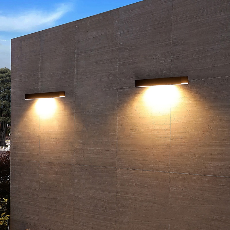 Solar Outdoor Wall Lamp Garden Villa Courtyard Lighting Sign Door Headlight Waterproof Wall Porch Fence Landscape Decoration Light 2025 - $43.99 –P2