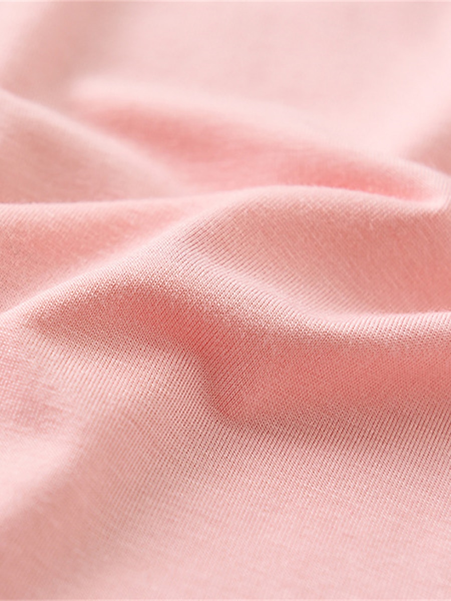 pyjamassett for kvinner ren farge tilfeldig komfort hjemmeseng modal pustende rundhals langermet skjortebukse høst vinter hjemmeantrekk 2025 - $31.99 –P9