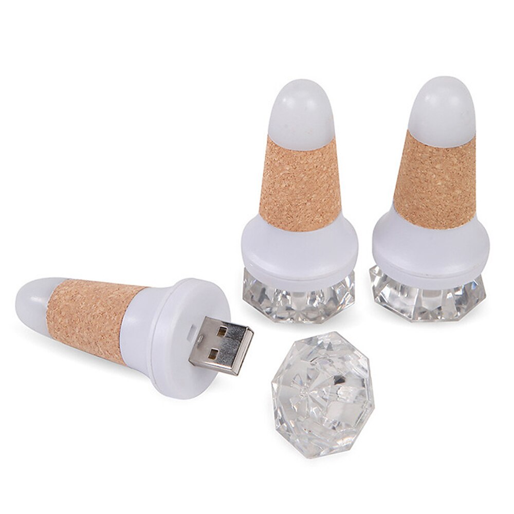 USB Rechargeable Diamond Cork Light String LED Copper Wire Light Holiday Decoration Light Christmas Atmosphere Light LED Light String Decoration Light 2025 - $17.99 –P8