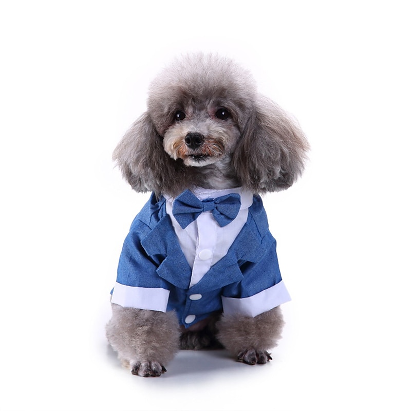 Dog Cat Suit Fashion Cute Winter Soft Washable Comfortable Wedding Outdoor Party Birthday Wedding Party Dog Clothing for Bichon Frise Poodle Pomeranian Baby Pet Papillon 2025 - $26.99 –P3