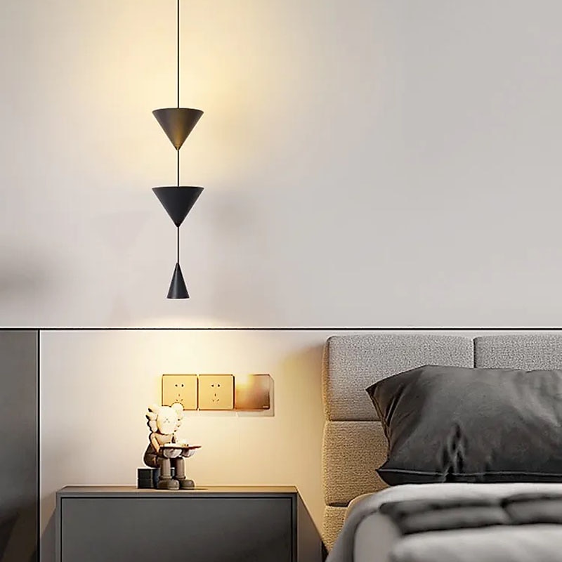 lampada a sospensione a led per isola della camera da letto, illuminazione a sospensione regolabile per isola della cucina, lampadario a led in oro nero per sala da pranzo, camera da letto, mini del 2025 a $299.99 –P10