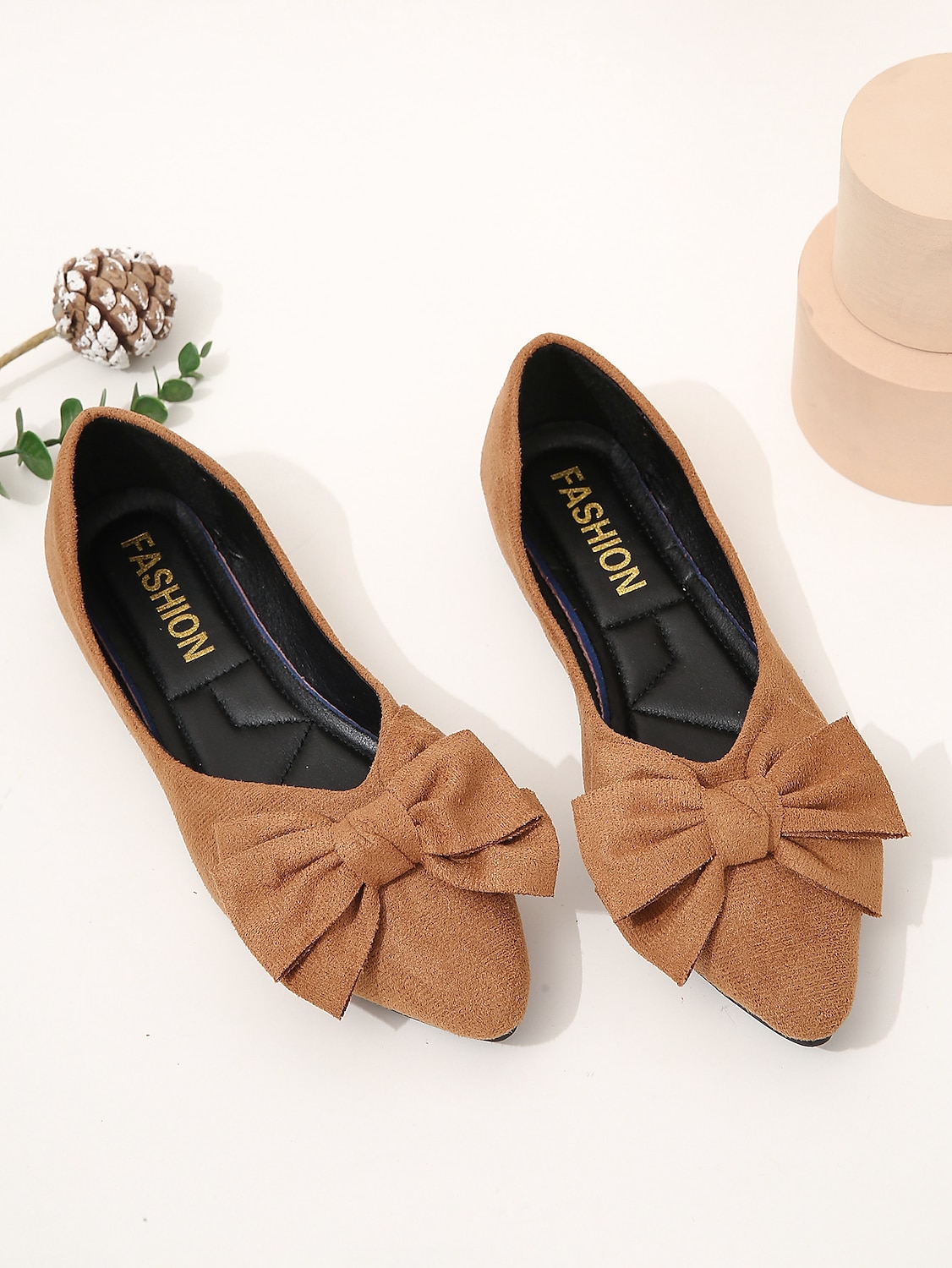 dámské černé ploché špičky s mašlí – elegantní slip-on mokasíny pro dámy, pohodlné boty pro volný čas do práce, kanceláře i na denní nošení 2025 - $26.99 –P8