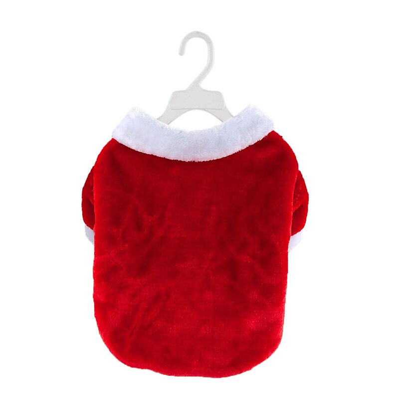 2 Weihnachtspullover Für Hunde (Elch & Lichter) - Warmes Fleece, Größe L