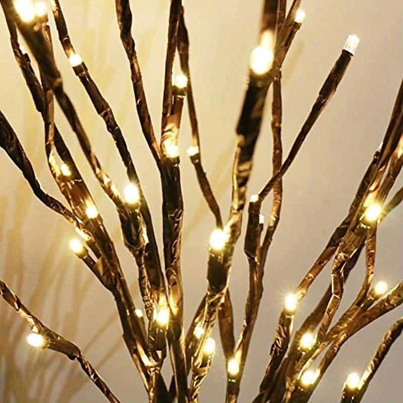 3 Pack 27" Brown Lighted Twig Branches Pathway Light 60 LED Battery Operated Warm White Bulbs for Outdoor and Indoor Holiday Christmas Family Wedding 2025 - $9.99 –P11