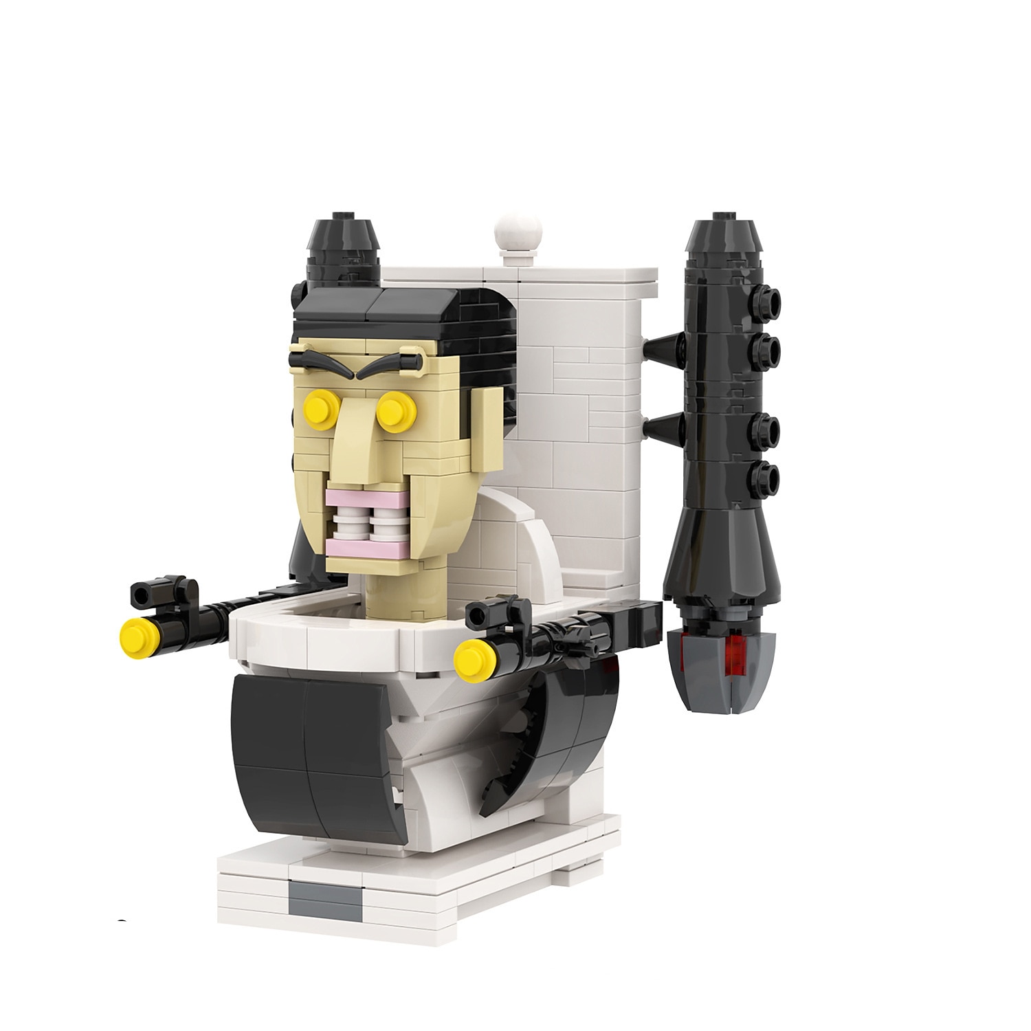 skibidi toaletă super titan sound man building set blocuri de construcție drăguțe creative pentru copii truse cadouri pentru copii (415 buc) pentru cadouri de Crăciun 2025 - $25.99 –P19