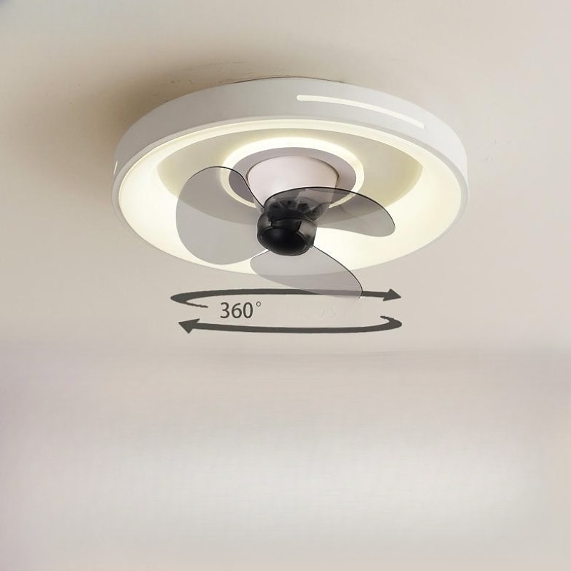 Deckenventilator mit Licht, dimmbar, 48 cm, Macaron, mehrfarbig, 360-Grad-Kopfschütteln, 6 Windgeschwindigkeiten, moderner Deckenventilator für Schlafzimmer, Wohnzimmer, ca & Fernbedienung 110-240V 2025 - $331.09 –P5