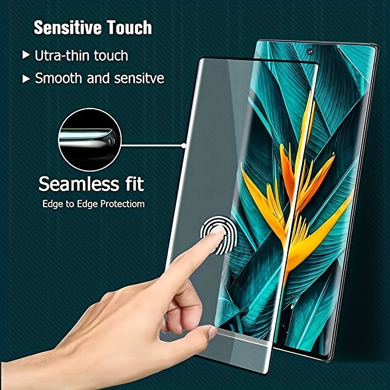 [2+2Pack] Screen Protector + Camera Lens Protector For Samsung Galaxy S24 Ultra Plus S23 S22 S21 S20 Ultra Plus FE S10 Note 20 Ultra 10 Plus Note10 Lite Tempered Glass 9H Hardness Anti Bubbles 2025 - $12.99 –P6