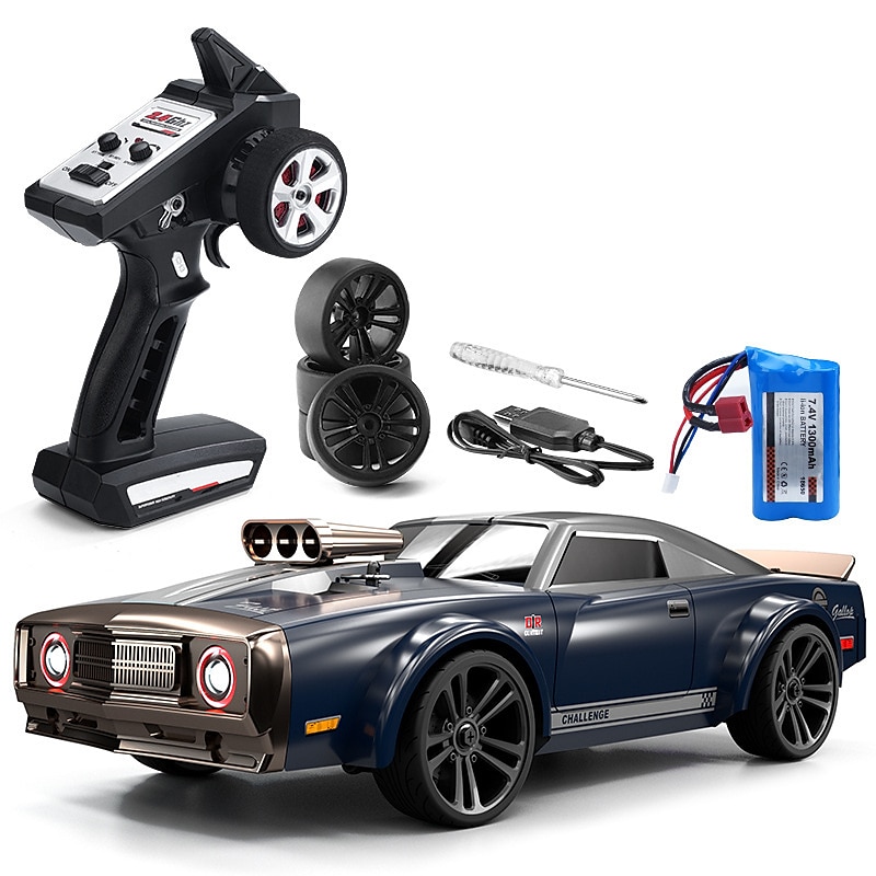 Full Scale Electric 4WD High Speed Muscle Drift Car Demon Eye RC Model Racing 38kmh 2025 - $134.99 –P5