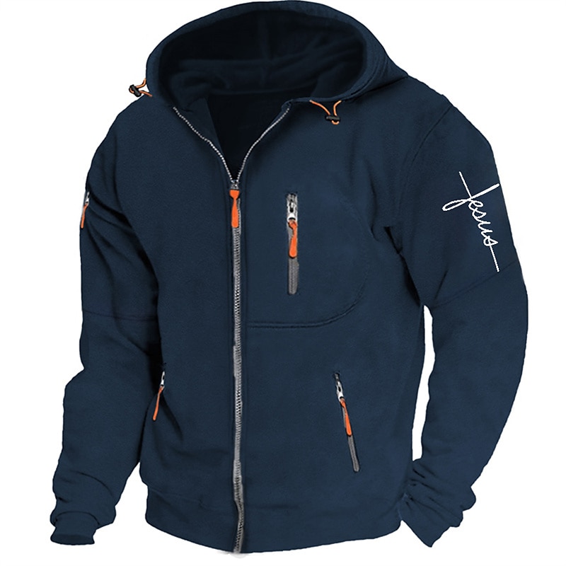 Hombre Letra Estampados Sudaderas Manga Larga Sudaderas Con Capucha Moda Diario Vacaciones Noche Primavera & Otoño Gris Ligero Azul Oscuro Gris Ropa Diseñador S M L XL 2XL 3XL 2025 - $27.99 –P3