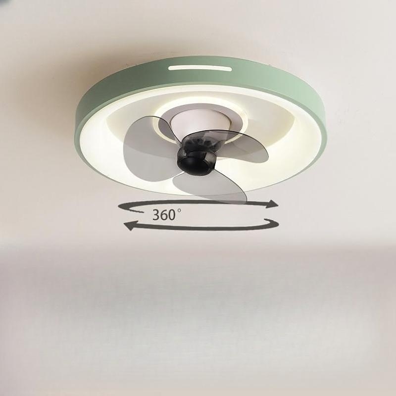 Deckenventilator mit Licht, dimmbar, 48 cm, Macaron, mehrfarbig, 360-Grad-Kopfschütteln, 6 Windgeschwindigkeiten, moderner Deckenventilator für Schlafzimmer, Wohnzimmer, ca & Fernbedienung 110-240V 2025 - $331.09 –P4