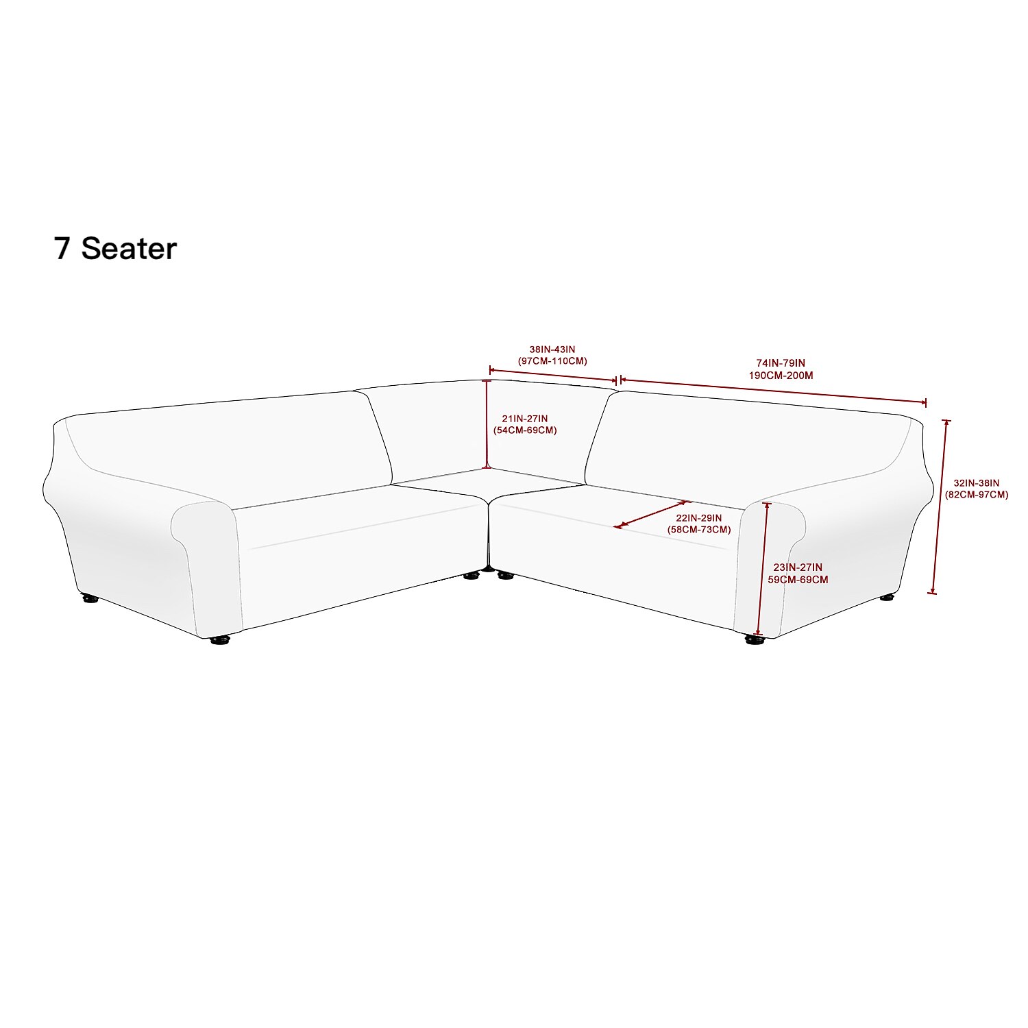 vattentät hörn vinröd sofföverdrag l-formad sofföverdrag stretch jacquard mjuk tjock u-formad överdrag set vardagsrum universal halkfri husdjurshund möbelskydd 2025 - $139.99 –P2