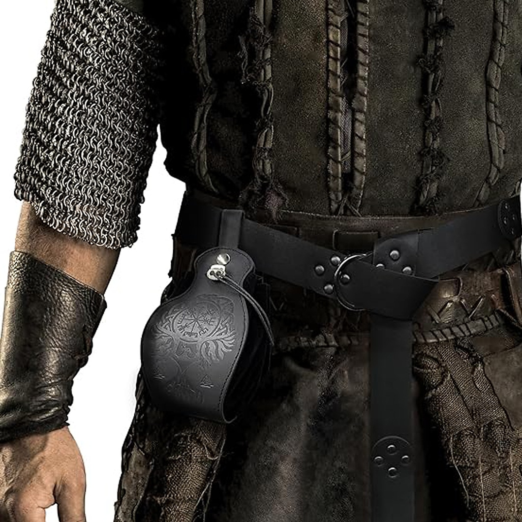 Středověké Renesanční Pásek Viking Maškarní kostým Pánské Dámské Unisex Viking předvečer Všech svatých Karneval Plesová maškaráda Párty LARP Dospělé Pásek Taška Celý rok 2025 - $21.99 –P4