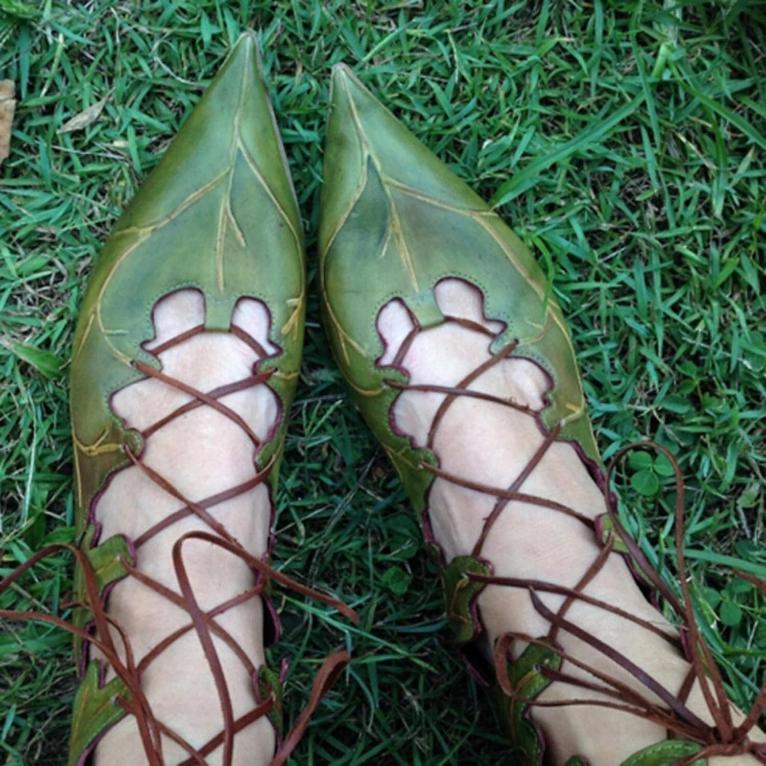 Retro Středověké Renesanční Boty Turn Shoes cosplay Ranger Elfí Lukostřelba Yaprak Maškarní kostým Dámské Keltské Fantazie Plesová maškaráda Večírek Dospělé Boty 2025 - $52.99 –P3
