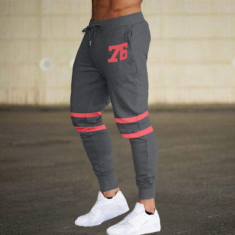 Per uomo Pantaloni della tuta Jogging Pareggiatore Tasche Banda Comfort Traspirante Esterno Giornaliero Per uscire Di tendenza Informale Nero Grigio chiaro del 2026 a $20.99 –P4