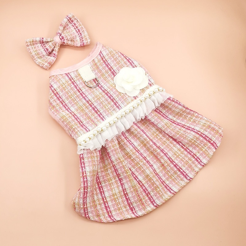 Dog Cat Dress Fashion Cute Winter Soft Washable Comfortable Outdoor Party Dog Clothing for Bichon Frise Poodle Pomeranian Baby Pet Papillon 2025 - $23.99 –P14