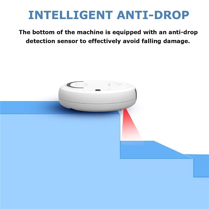 3-in-1 Auto Sweeping Robot 1800PA Strong Suction Smart Floor CleanerRechargeable Smart Sweeping Robot Dry Wet Sweeping Vacuum Cleaner Strong Suction Robot Cleaner for Home 2025 - $44.99 –P6