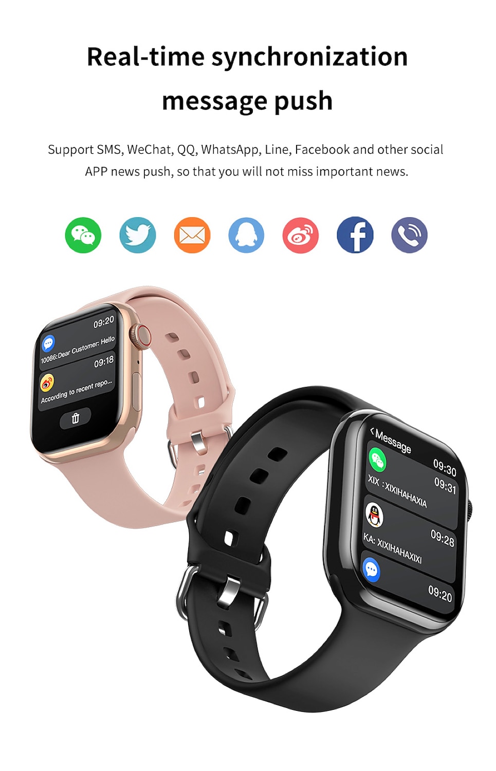2025年 696 IW9 スマートウォッチ 2.05 インチ スマート·ウォッチ ブルートゥース 温度監視 歩数計 着信通知 と互換性があります Android iOS 女性 男性 ハンドフリーコール メッセージ受信通知 カメラコントロール IP 67 38mmの時計ケース  コレクション – $51.99 –P15