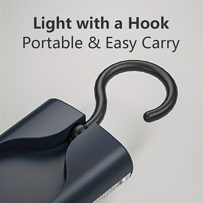 Luz de trabalho LED, lanterna LED super brilhante, luz de trabalho recarregável com gancho para iluminação de trabalho de reparo noturno de emergência ao ar livre de 2025 por $18.99 –P4