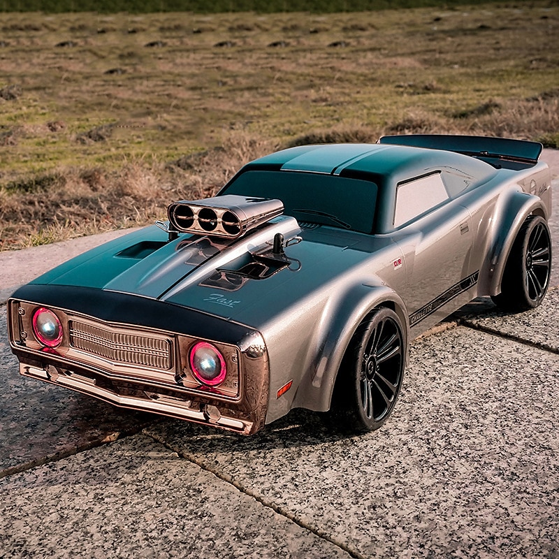 Full Scale Electric 4WD High Speed Muscle Drift Car Demon Eye RC Model Racing 38kmh 2025 - $134.99 –P3
